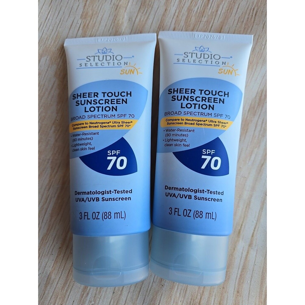 Studio Selection 70 SPF lot of 2 Expiration date 01/2026